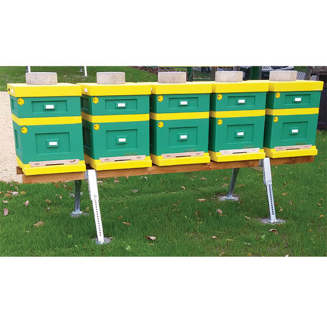 Lyson hive stand brackets for 5 hives
