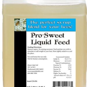 Pro Sweet liquid feed for bees 2.5 gal