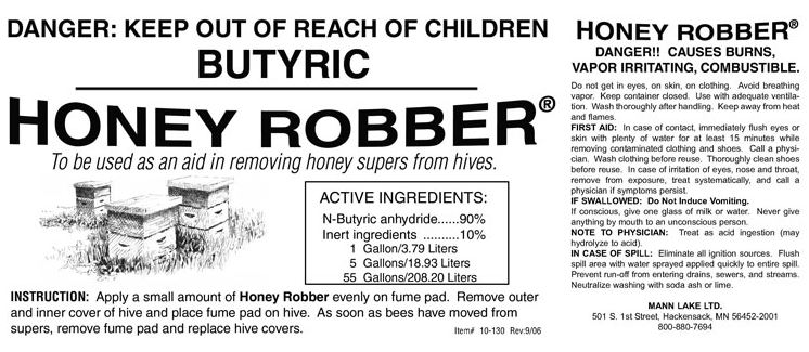 honey robber label