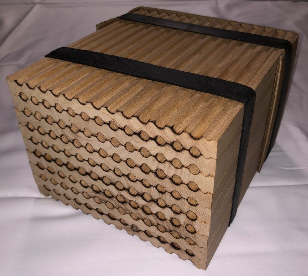 leafcutter bee 104 hole block