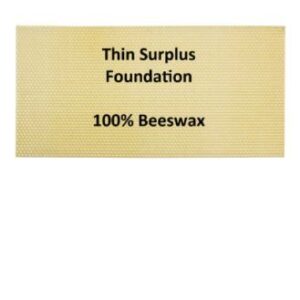 wax cut comb foundation