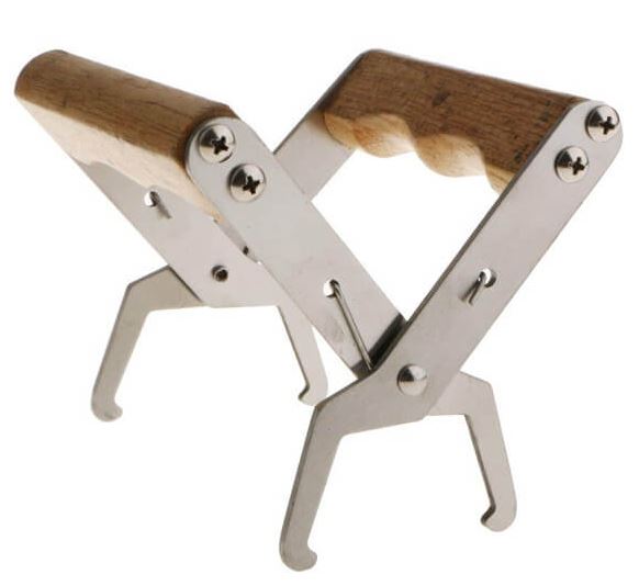 wood handle frame grip