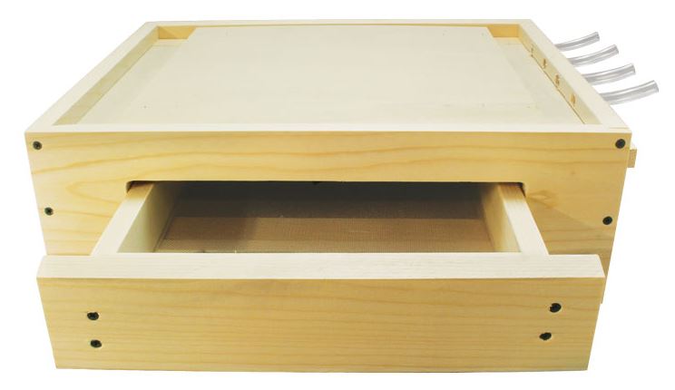 pollen trap superior bottom mount drawer