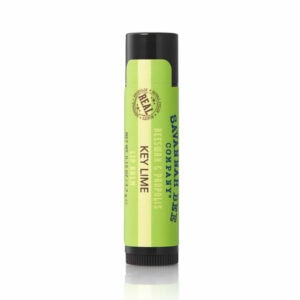beeswax lip balm key lime