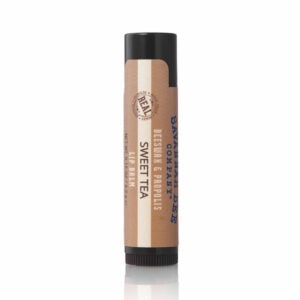 beeswax lip balm sweet tea