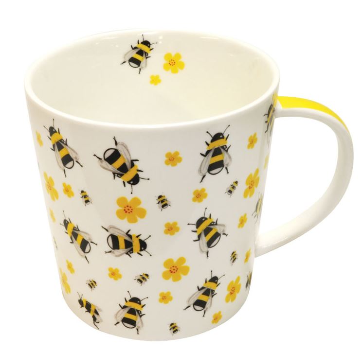 dancing bee mug