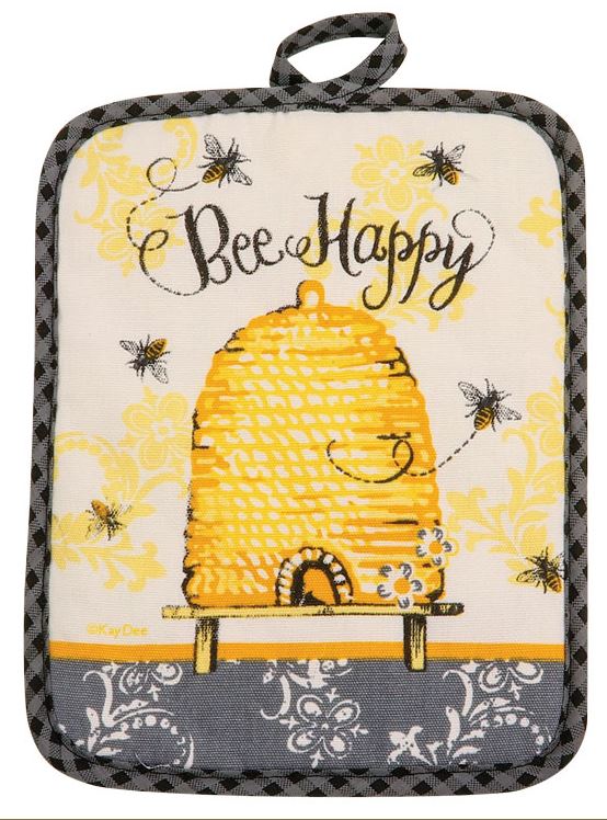 honey bee pot holder