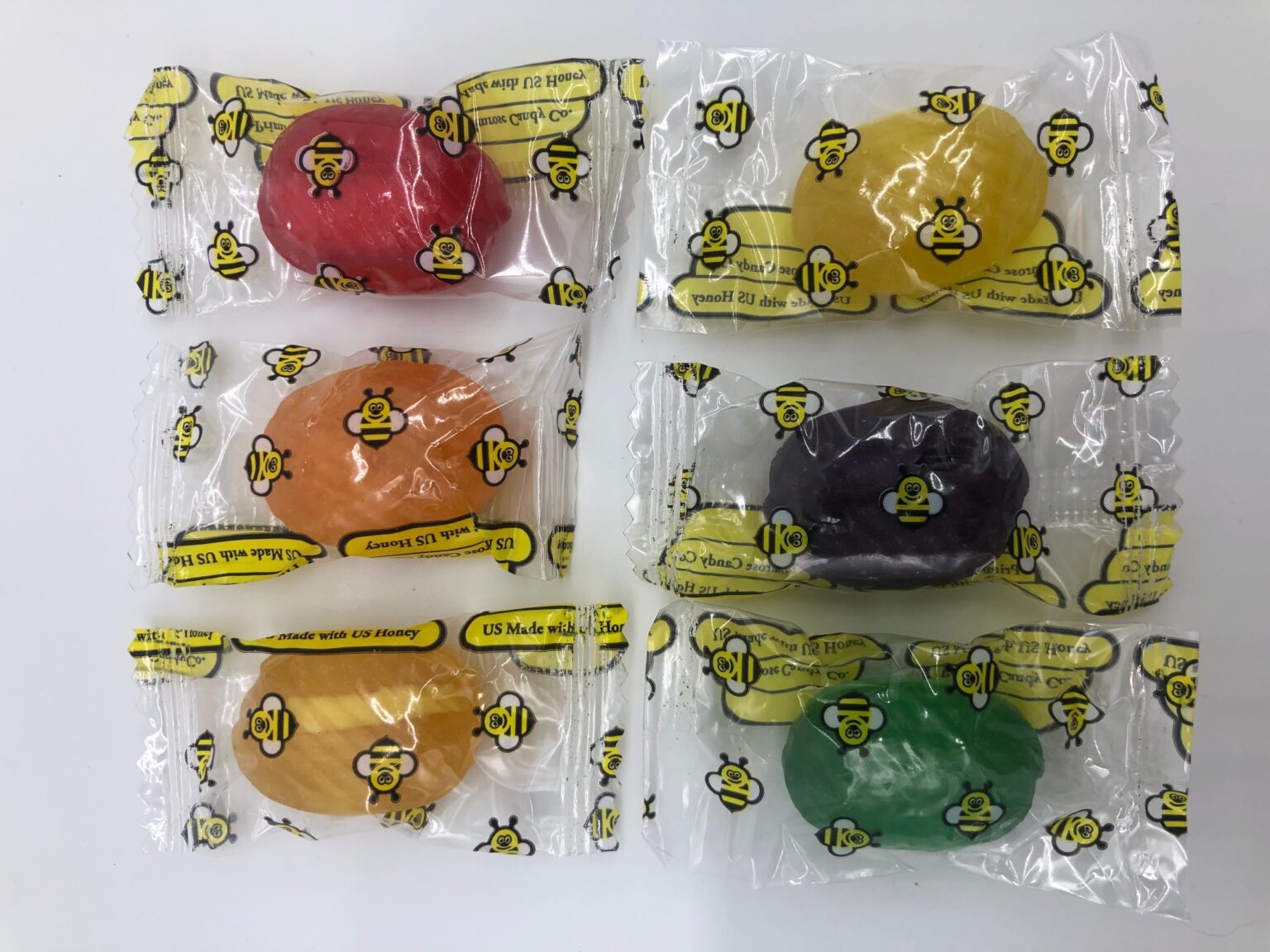 Honey Bee Candy - filled with real honey - Meyer Bees