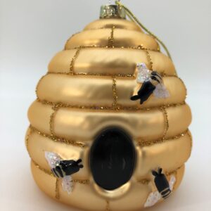 Queen Bee, Gift For Women, Bee Keeper Gifts Metal Ornament