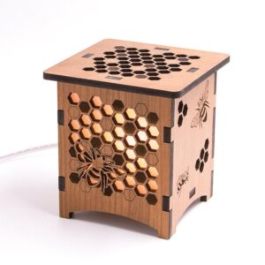 Honey Bee Comb Lamp Kit