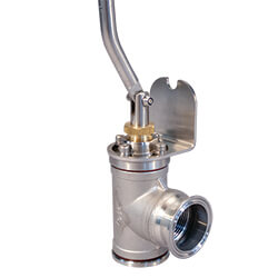 Lyson bottling valve with Sanitary Fitting SAN