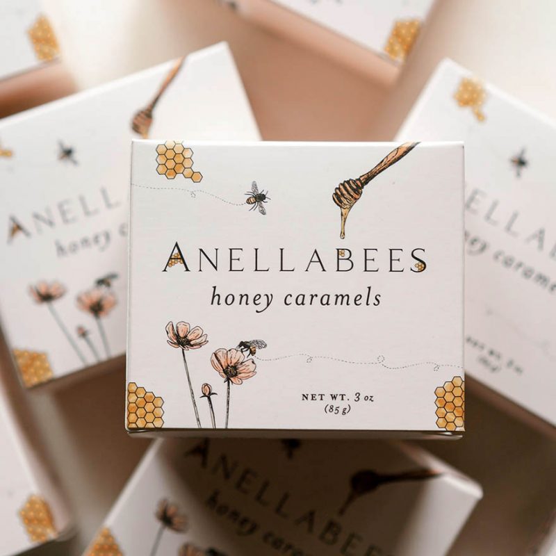 Anellabees Honey Caramel retail box