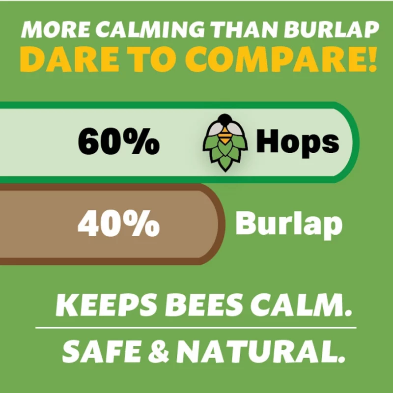 B Calm Hops vs Burlap Comparison