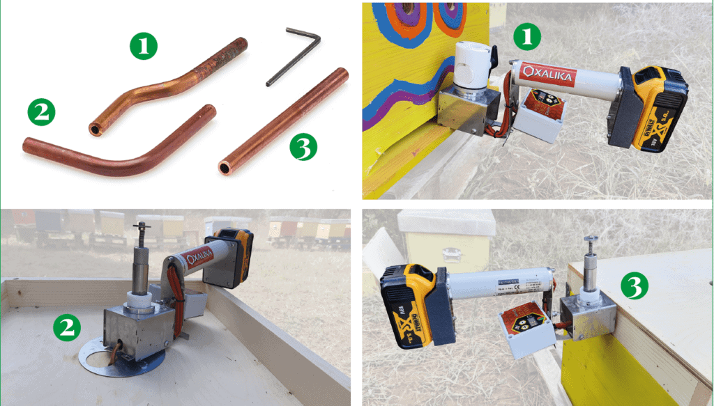 OXALIKA oxalic acid vaporizer parts and usage