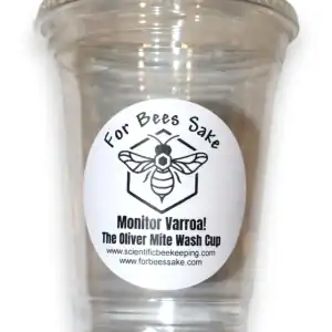 randy oliver mite wash cup